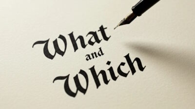 What и which — это никогда не одно и то же